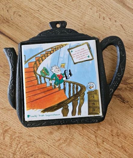 Vintage Cast Iron Trivet