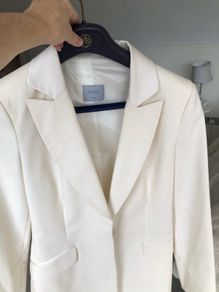 Ladies cream suit