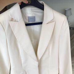 Ladies cream suit