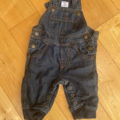 Polarn O Pyret Baby 56 cm denim dungarees up to 3 minths