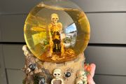 Halloween themed snow globe