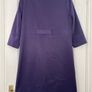 Betty Jackson Black - Purple Coat - Size 14 Image 3