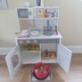 Kids Wooden Play Kitchen and Accessories Image 4