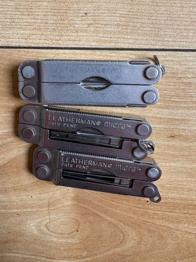 leatherman micra  ALL 3 for the price edc fishing camping