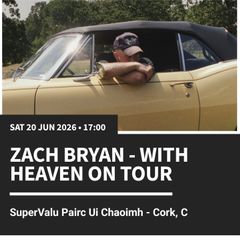 Zack Byran pitch standing tickets