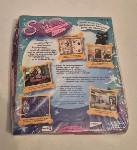 Sabrina The Teenage Witch CD-Rom Adventure Game Sealed Packaging