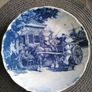 Vintage Delfts Blauw Plate The Wedding Cart Image 6