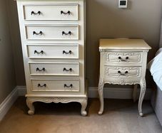 French inspired bedroom furniture.