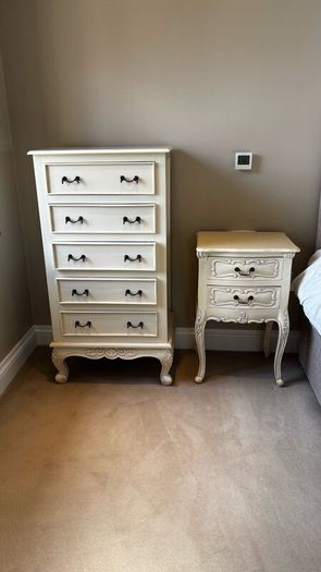 French inspired bedroom furniture.