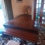 Baby grand piano by Schiedmayer, v heavy, with stool, Kilmacanogue Image 7