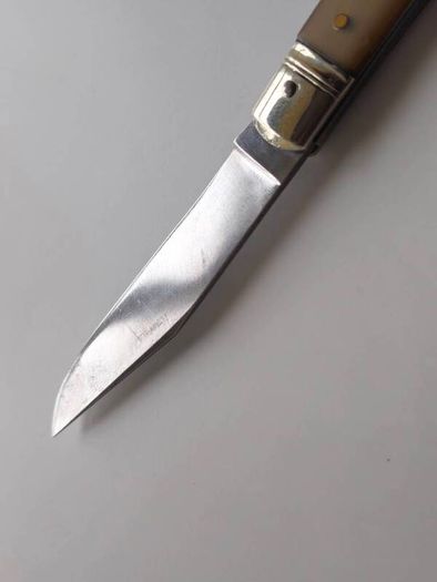 Antique 1930s Victoria Victorinox Swiss Army Knife Farmers Knife with Buffalo Horn handle Rare Collectable