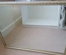 Large Beveled Wall Mirror