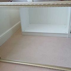 Large Beveled Wall Mirror