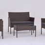 4-Piece Rattan Garden Chair Furniture Set Image 6