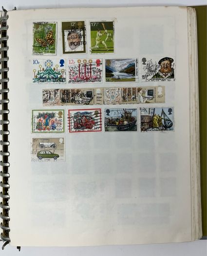Collection: Used world collection In New World Stamp Album