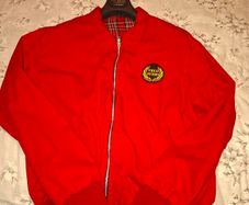 Harrington Ska  Jacket Mens Red XL