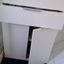 White Bathroom Cabinet Image 2