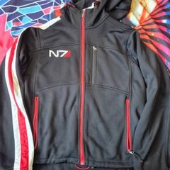 Mass Effect Bioware Hoodie Mens Size XL Black