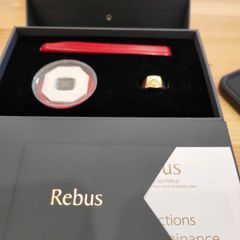 18k gold REBUS ring NEW signet ring