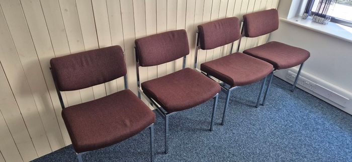 Office desks and chairs