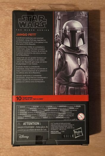Star Wars Jango Fett 6" Scale Black Series New & Unopened