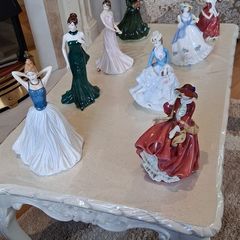 Selection Of Royal Doulton And Coalport China Dolls.