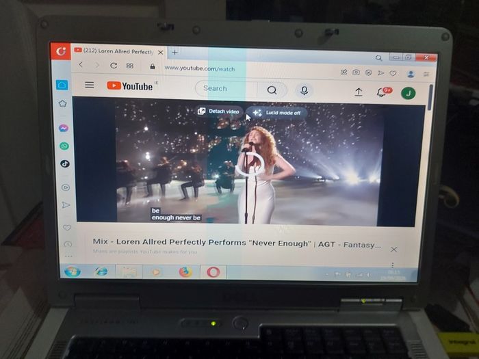 Vintage Dell Inspiron 1501, Mobile AMD Sempron Processor 3500 +, 1.8GHz, 1GB Ram, 120GB HDD, Windows 7, Chrome, Opera, Firefox and VLC