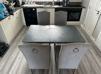 Table and 4 chairs
