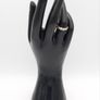Vintage Sterling Silver Heart Ring, Full British Hallmarks Image 10