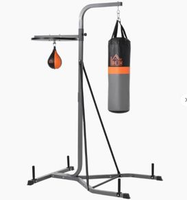 Freestanding Boxing Punch Bag & Speed Ball Station