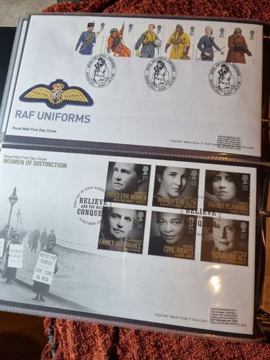 Mint UK FDC album