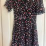 The Kooples black floral dress size S Image 2