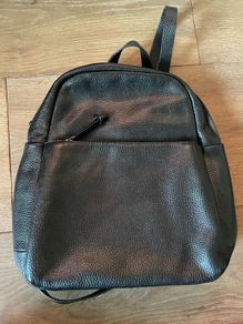 Clarks Womens backpack Genuine leather black colour Brand new