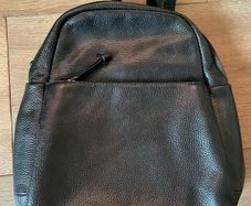 Clarks Womens backpack Genuine leather black colour Brand new