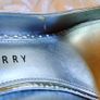 Katie Perry Silver High Heel Shoes (uk 8) Used. Image 5