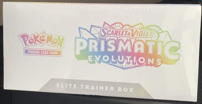 Pokemon Prismatic Evolutions Elite Trainer Box