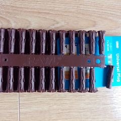 Brown Rawlplug wall plugs 48pcs