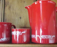 nescafe coffee pot retro vintage