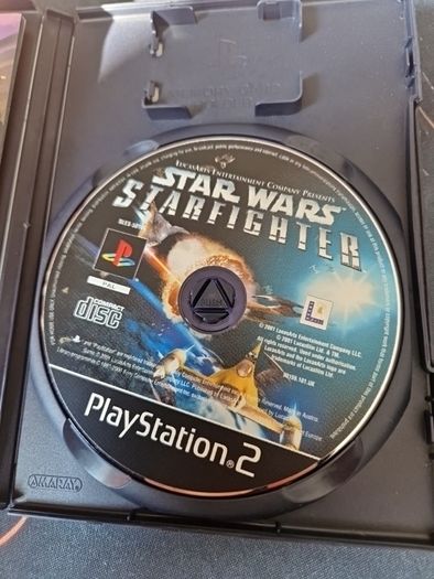Star Wars Starfighter PlayStation 2 Ps2 Games Original