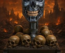 Terminator 2  judgement Day bust .250 on here and eBay