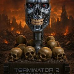 Terminator 2  judgement Day bust .250 on here and eBay