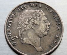1813 Silver Bank Token 1 Shilling 6 Pence - George III