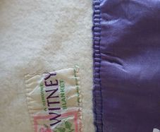 vintage wool blend blanket
