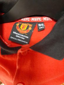 Vintage man united tee shirt