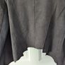 Muubaa 100% Genuine Suede Grey Waterfall Jacket Size 8 Image 9