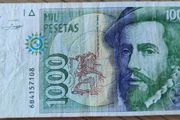 Spain 1000 Pesetas 1992 P 163
