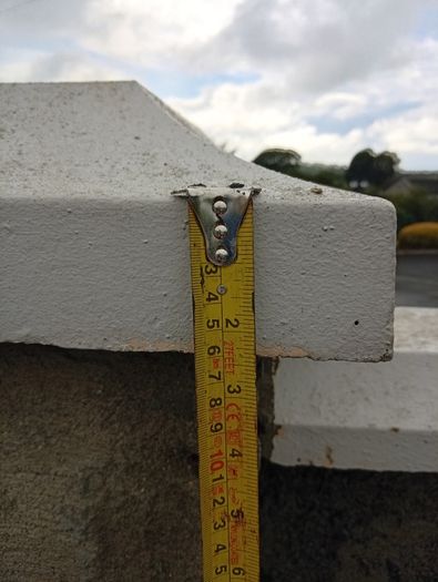 Concrete wall cappings