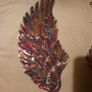 sequin wings iron on patches Image 2