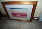 Pine frame african print