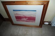 Pine frame african print